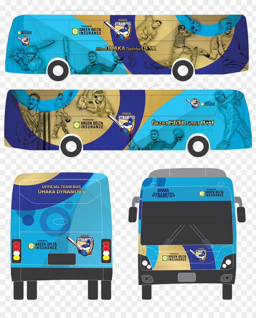 Brand Creative Bus Vehicle PNG