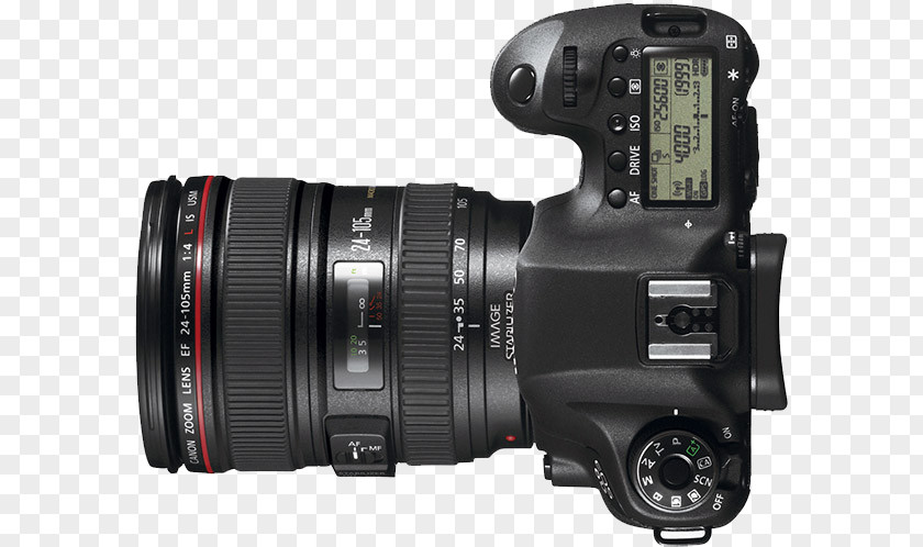 Camera Canon EOS 6D Mark II EF 24–105mm Lens Mount 7D PNG
