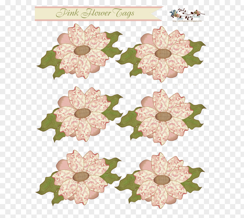 Design Floral Lace Pink M Pattern PNG