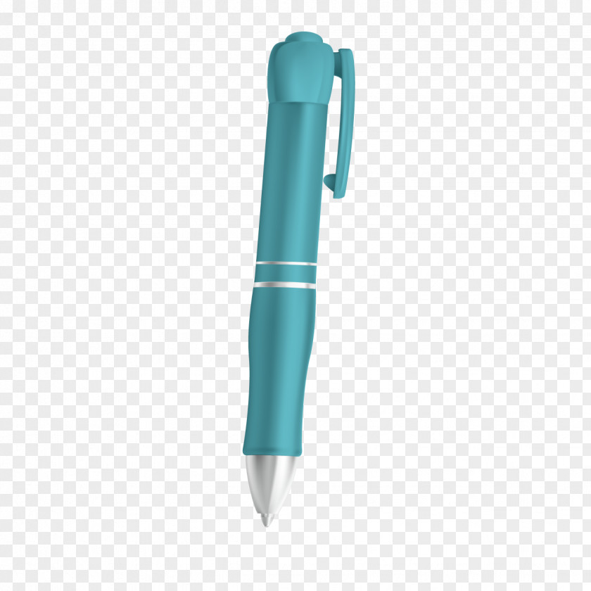 Fine Pen Angle Turquoise PNG
