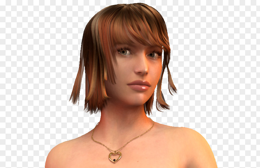 Nl Layered Hair Step Cutting Bangs Coloring Feathered PNG