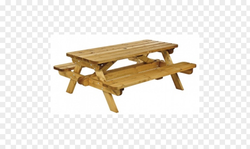 Timber Battens Seating Top View Picnic Table Bench Furniture PNG