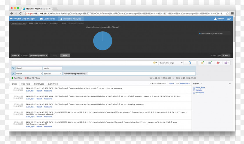 Computer Program Logfile VMware Zimbra PNG