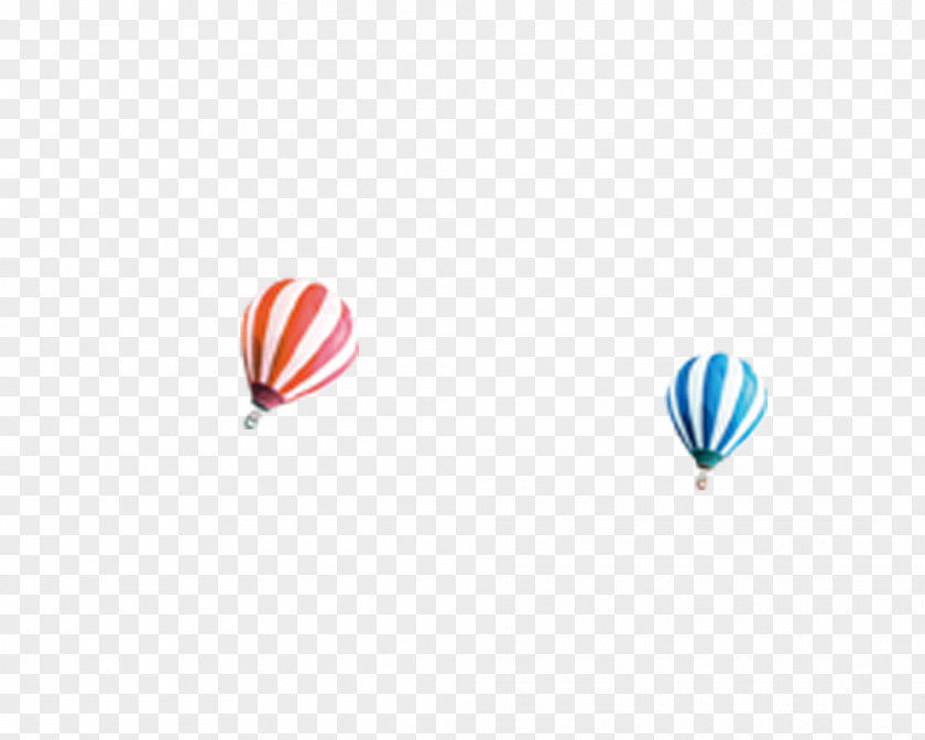 Hot Air Balloon Blue Red Stripe Microsoft Azure Computer Pattern PNG