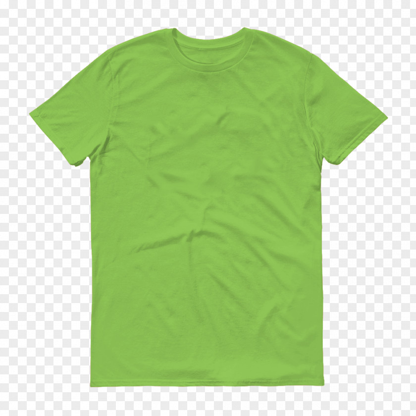 Lime Printed T-shirt Gildan Activewear Clothing PNG