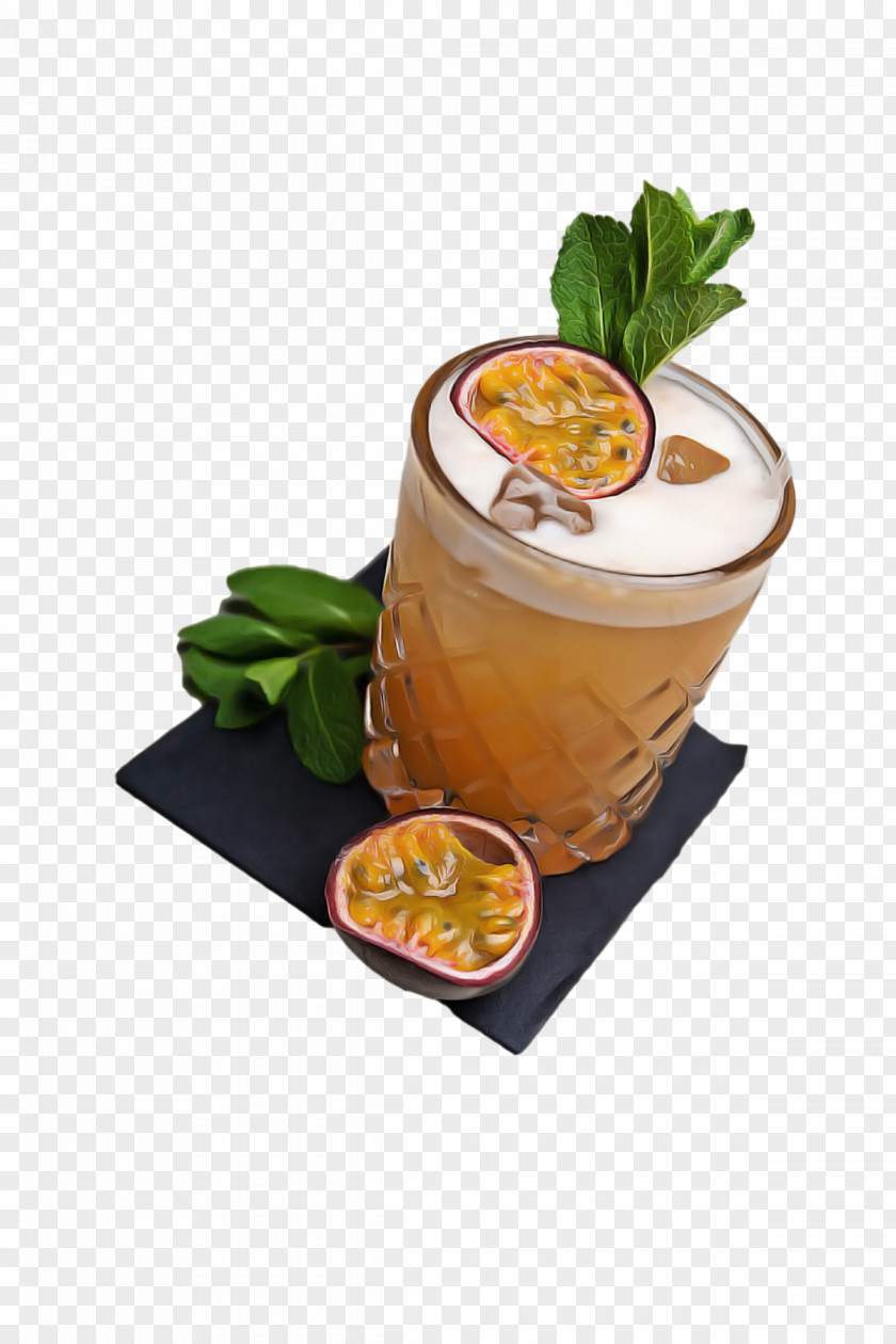 Mai Tai Cocktail Garnish Mint Julep Flavor PNG