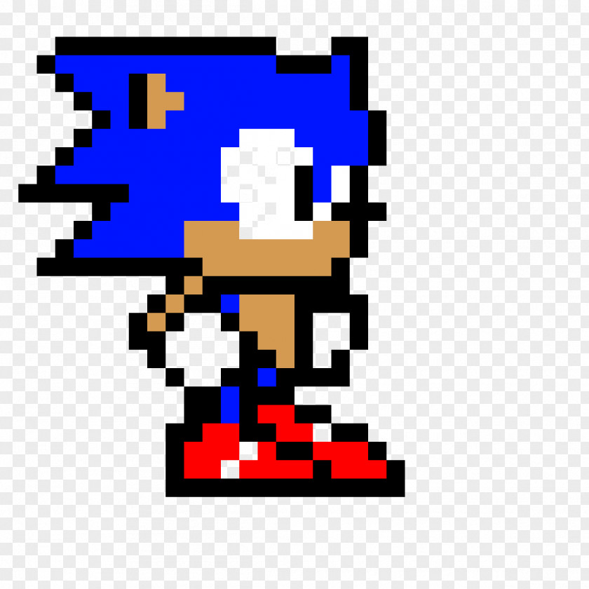 Pixel Art Minecraft Sonic The Hedgehog Mania Tails PNG