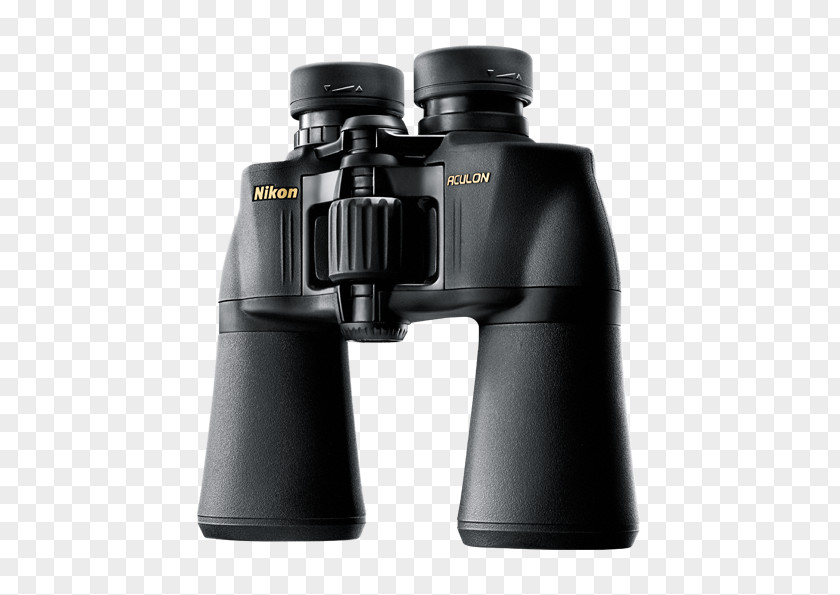 Porro Prism Nikon Aculon A30 Binoculars A211 10-22X50 Optics PNG