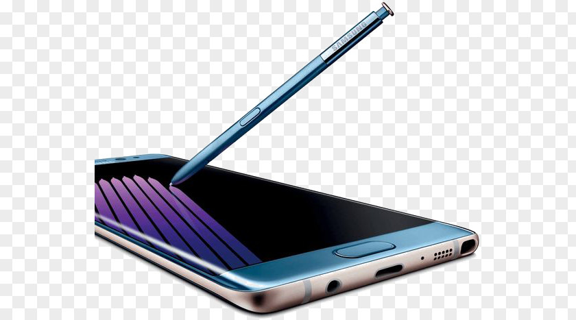 Samsung Note7 Galaxy Note 7 5 Blue Coral Color PNG