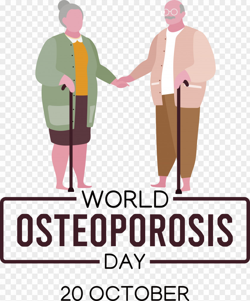 World Osteoporosis Day Bone Health PNG