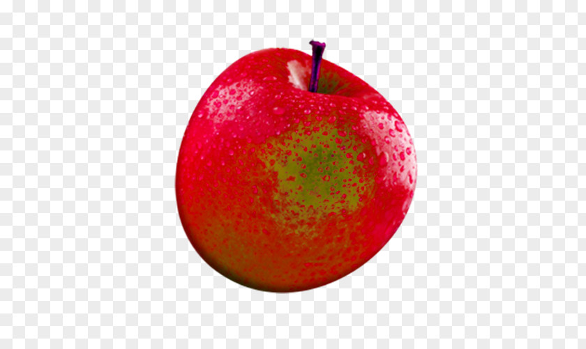 3d Creative Fruit Cartoon Red Apple 3D Computer Graphics PNG