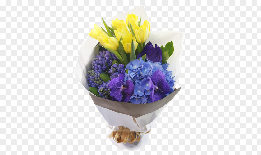 Bouquet Of Yellow Tulips Floral Design Nosegay Tulip Flower Preservation PNG