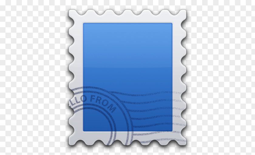 Email Attachment Postage Stamps PNG