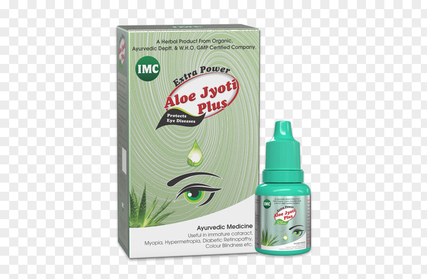 Eye Aloe Vera Ayurveda Drops & Lubricants PNG