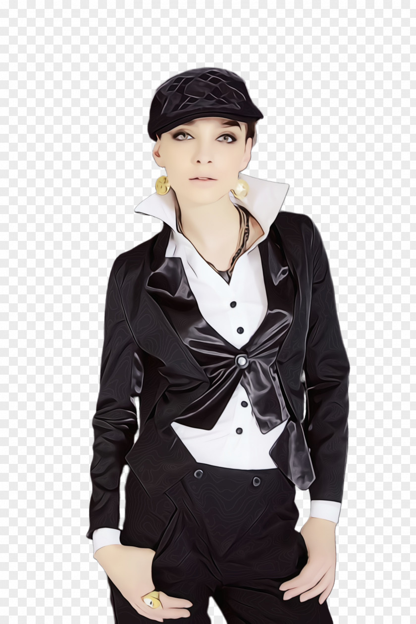 Fashion Sleeve Clothing White Black Outerwear Blazer PNG