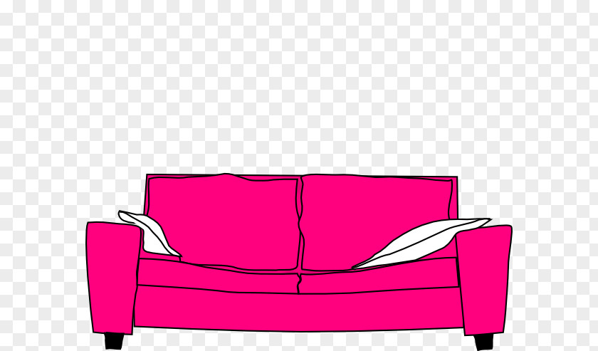 Pillow Couch Sofa Bed Clip Art PNG