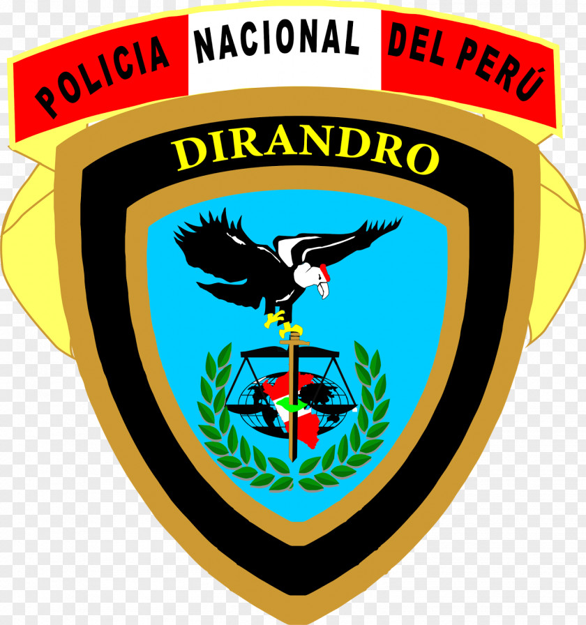 Police Callao DIRANDRO PNP National Of Peru Logo PNG