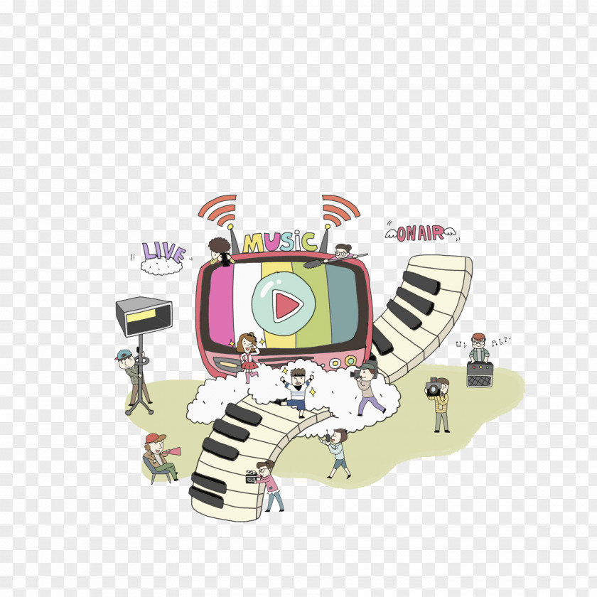 TV Keyboard Computer Drawing PNG