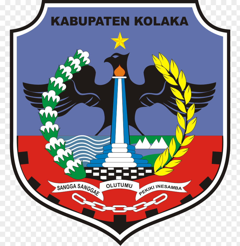 Background Abu Merah Kolaka Regency Watubangga Tanggetada Logo PNG