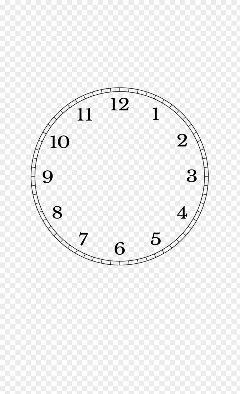 Clock Face Minute Second Real-time PNG