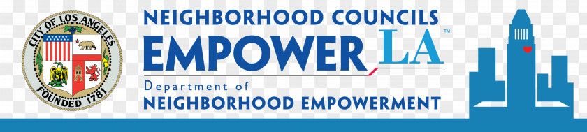 Department Of Neighborhood Empowerment Logo Banner Los Angeles County Department: Durrani Timur MD PNG