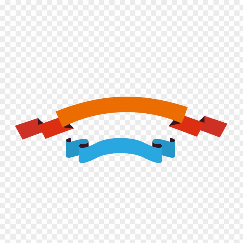 Red Ribbon Logo Angle Clip Art PNG
