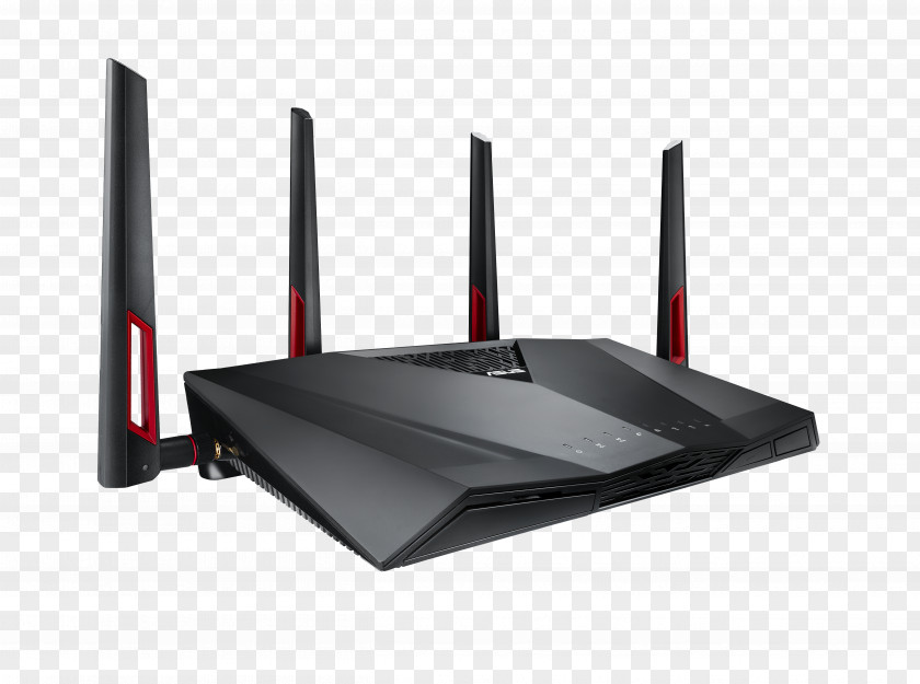 Router Wireless-AC3100 Dual Band Gigabit RT-AC88U DSL Modem ASUS RT-AC3100 PNG