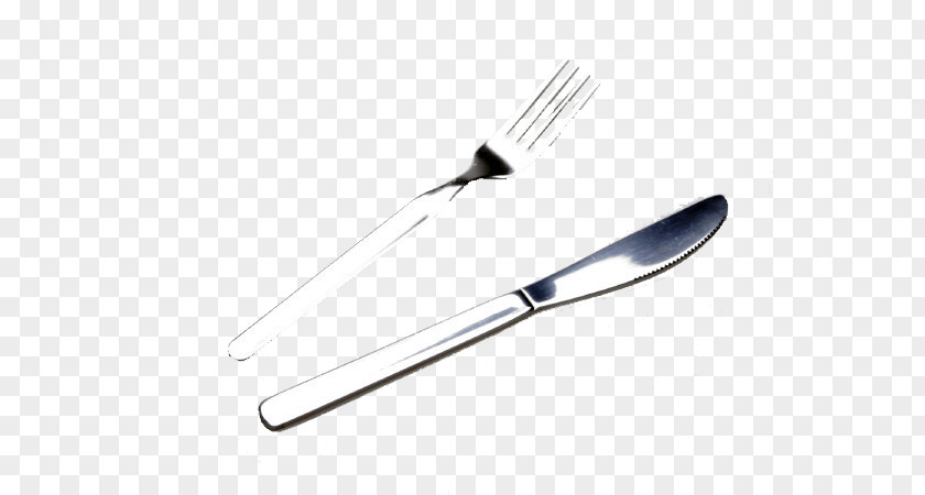 Textured Western Knife And Fork Cutlery PNG