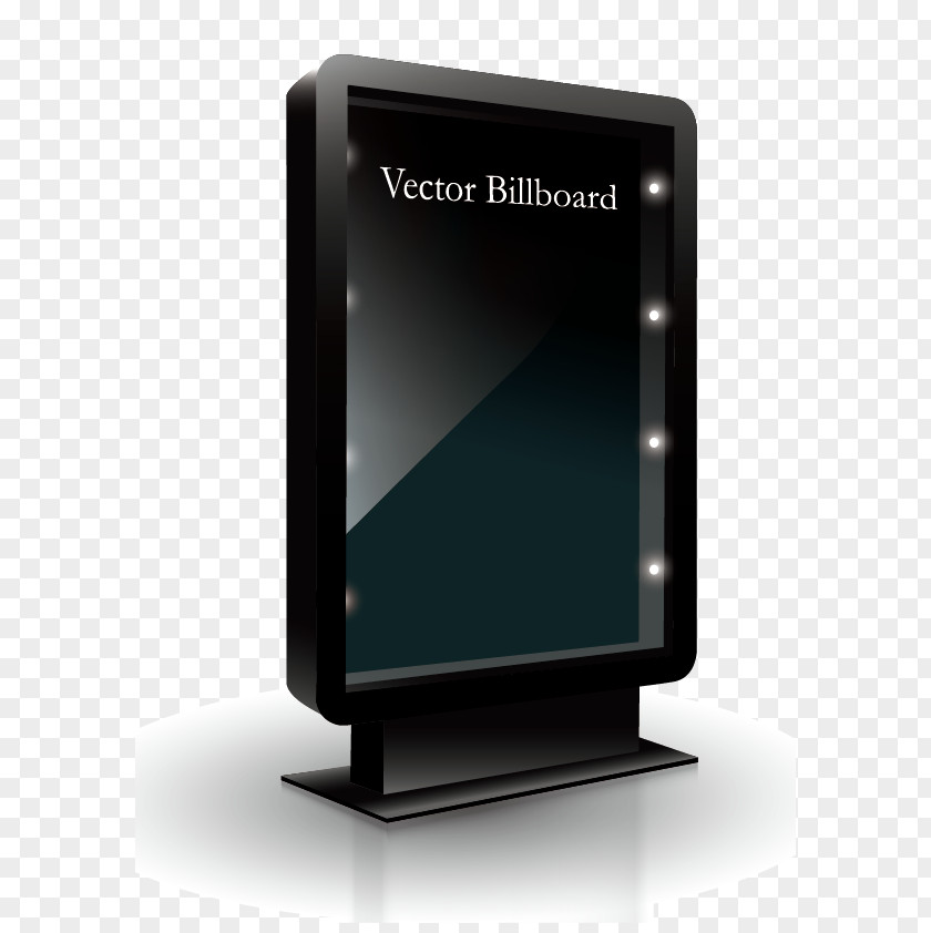 Vector Tablet Advertising Computer Monitor PNG