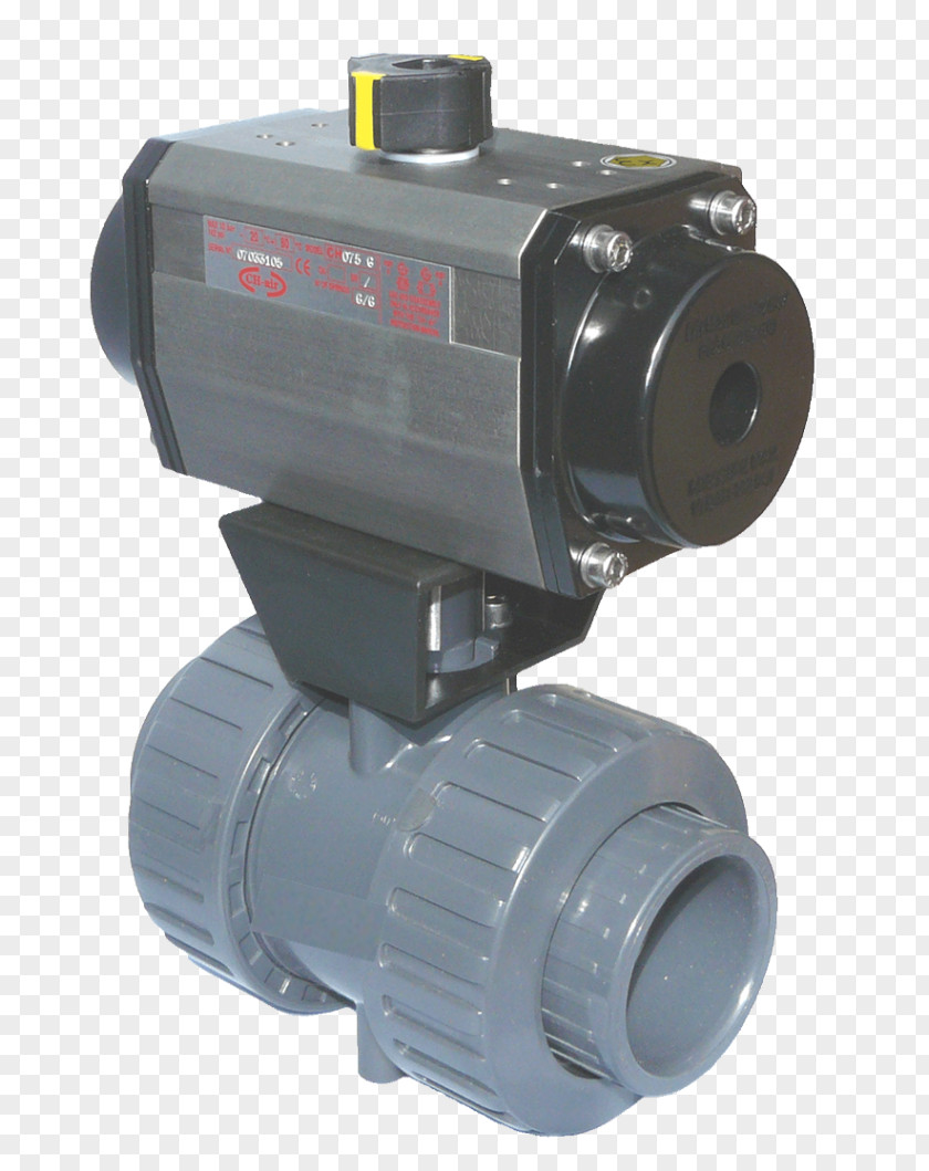 Ball Valve Actuator Air-operated Flange PNG