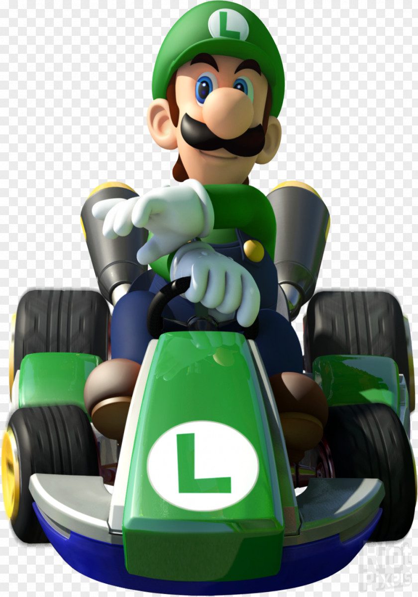 Mario Kart 8 Luigi DS Bros. PNG