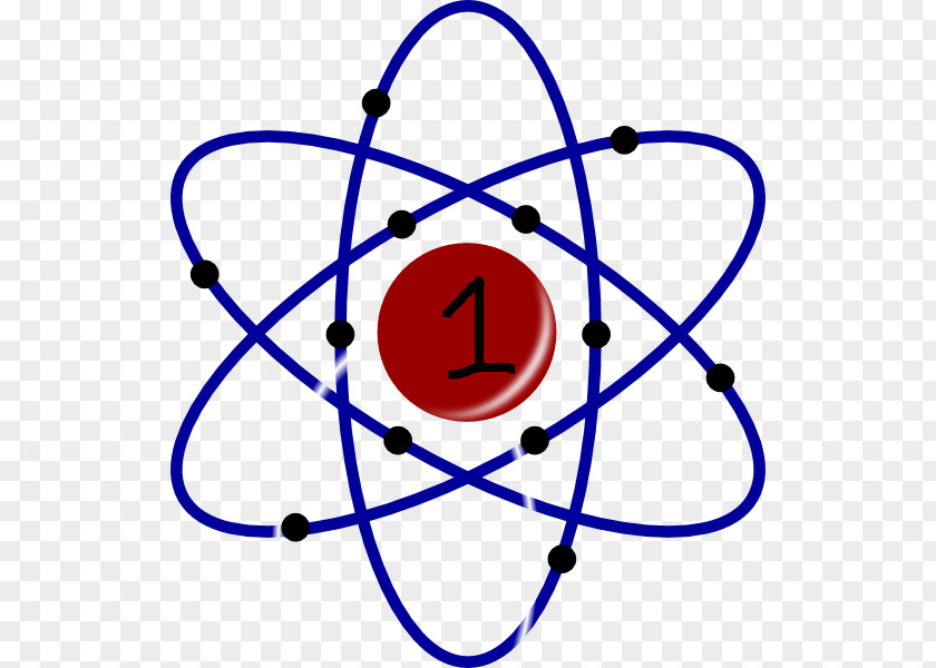 Number One Atom Royalty-free Clip Art PNG