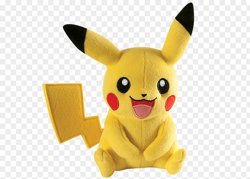 Pikachu Stuffed Animals & Cuddly Toys Pokémon Adventures Plush PNG