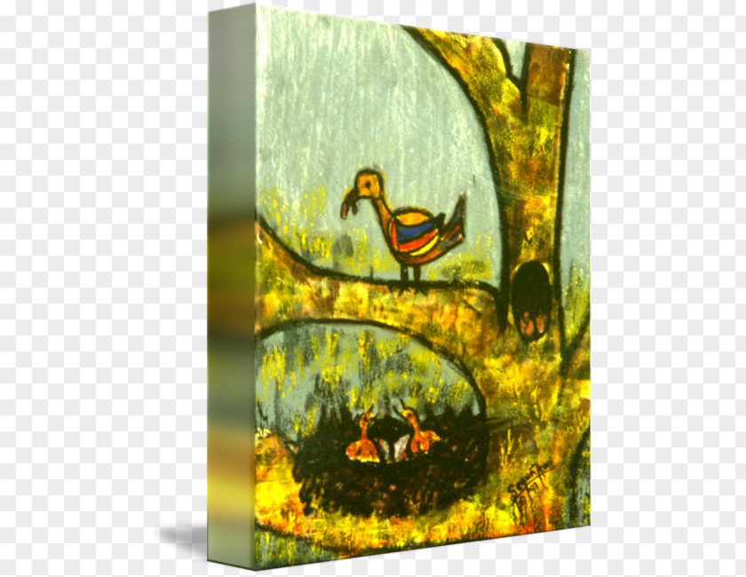 Duck Painting Picture Frames PNG