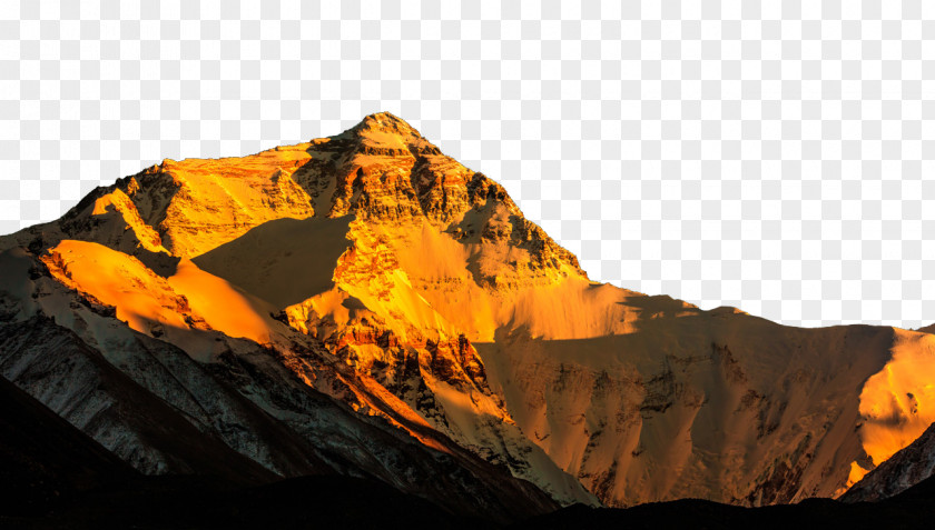 Everest Sunrise Base Camp Mount Tibet PNG