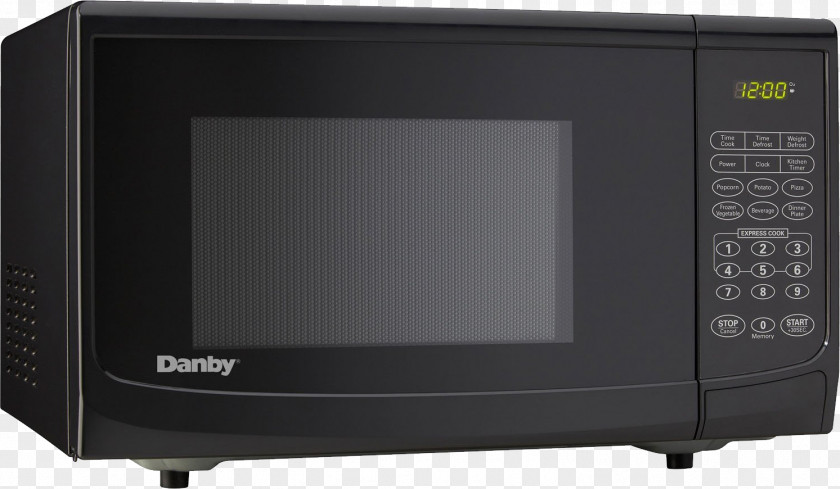 Microwave Oven Danby Countertop Cubic Foot Kitchen PNG