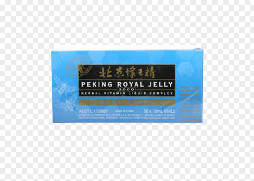 Peking Royal Jelly Dietary Supplement Gelatin Dessert Queen Bee PNG