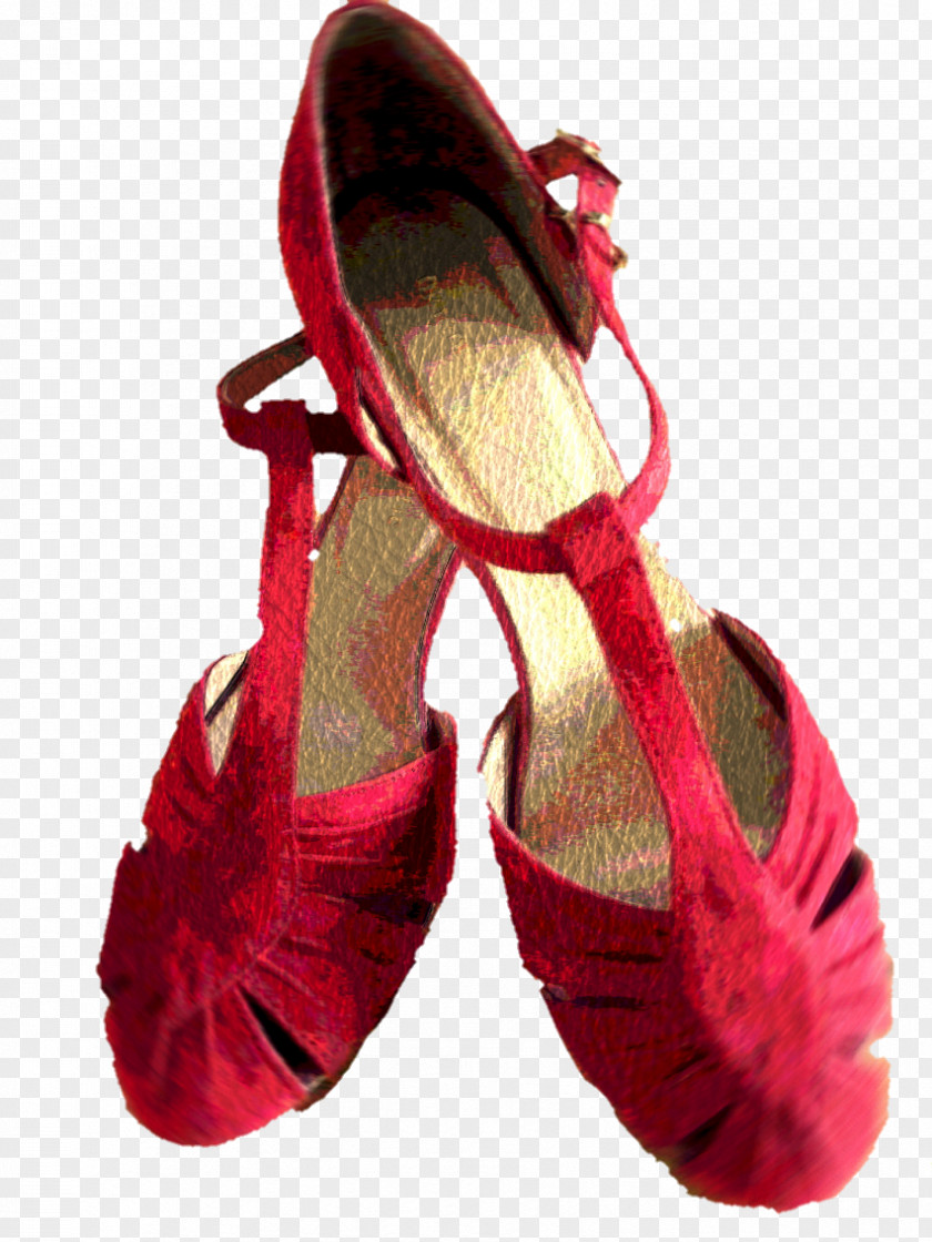 Sandal Magenta Shoe PNG