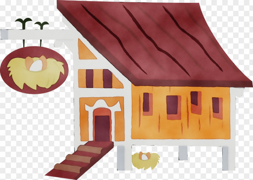Shed Furniture Watercolor Drawing PNG