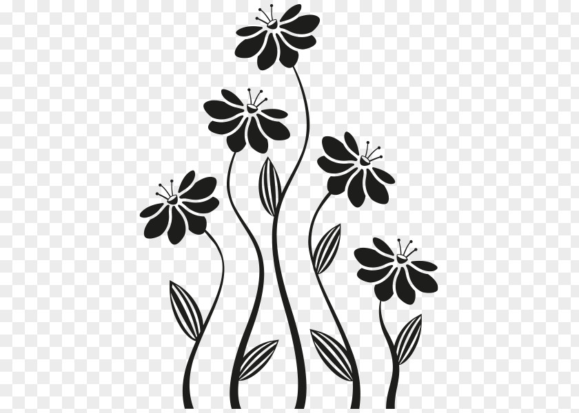 Silhouette Floral Design Royalty-free Flower PNG