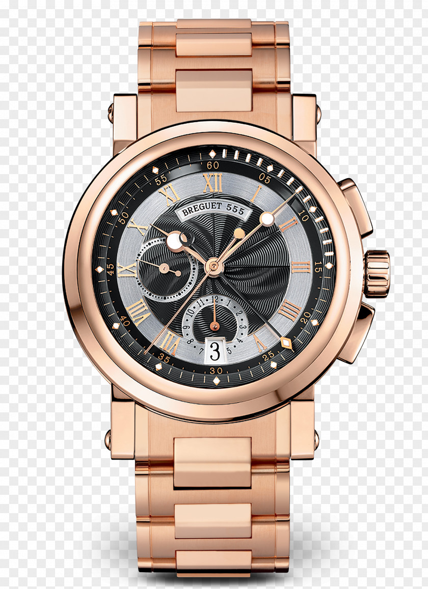 Watch Breguet Chronograph Automatic Marine Chronometer PNG