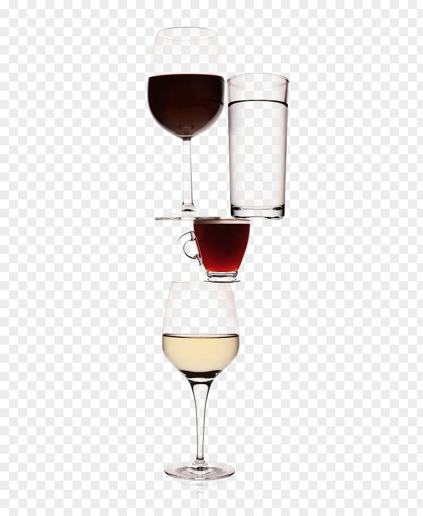 Wine Stack Up Red Espresso Glass Coffee PNG