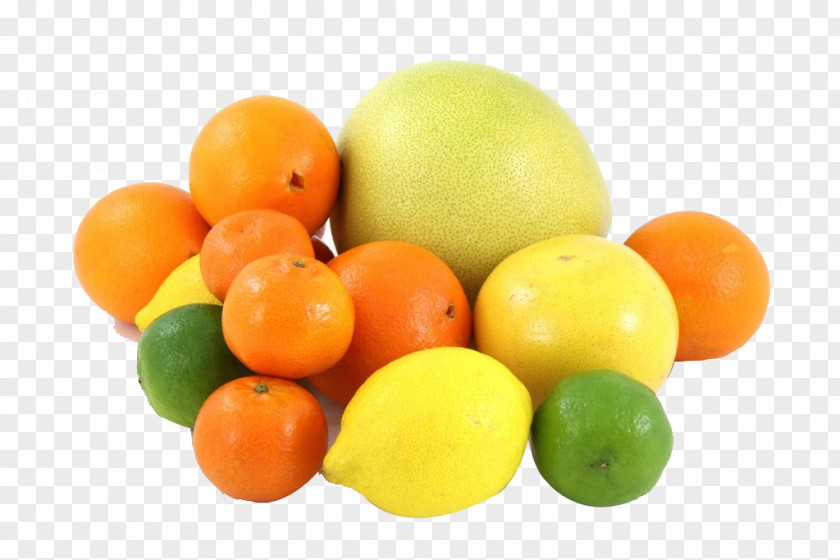 A Pile Of Oranges Grapefruit Pomelo Tangerine Mandarin Orange Lemon PNG
