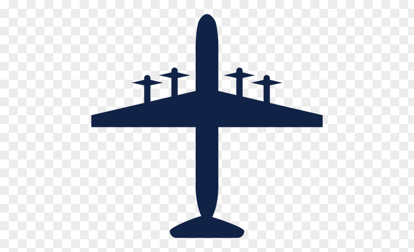 Cross Symbol Airplane PNG