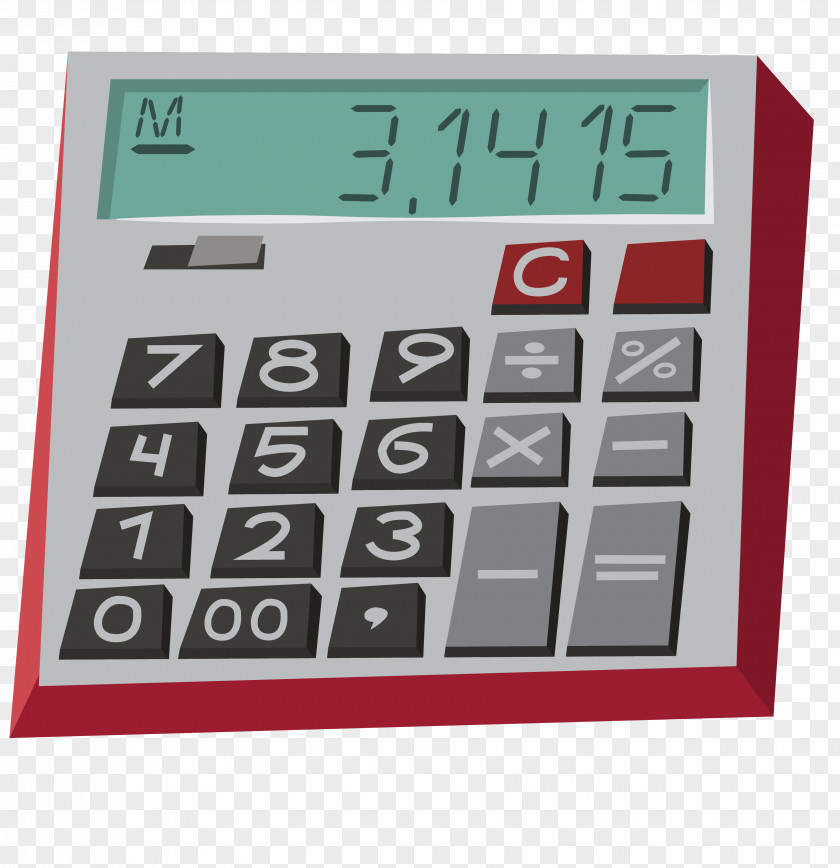 Vector Calculator Graphic Design PNG