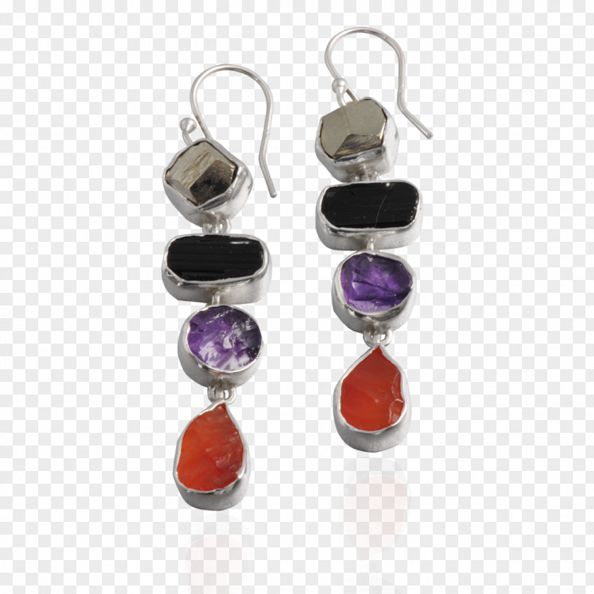 Amethyst Earrings Earring Ruby Silver Gemstone Jewellery PNG