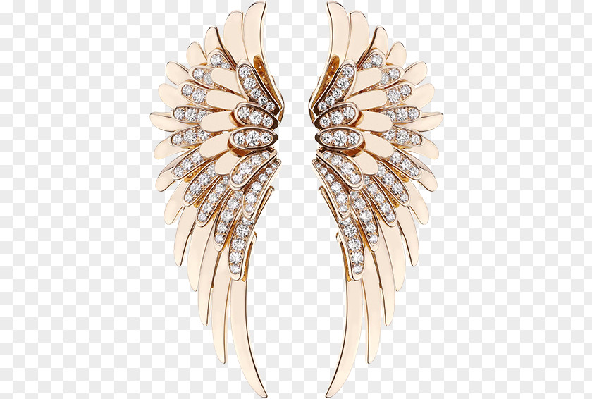 Golden Angel Earring Jewellery Gold Jewelry Design PNG