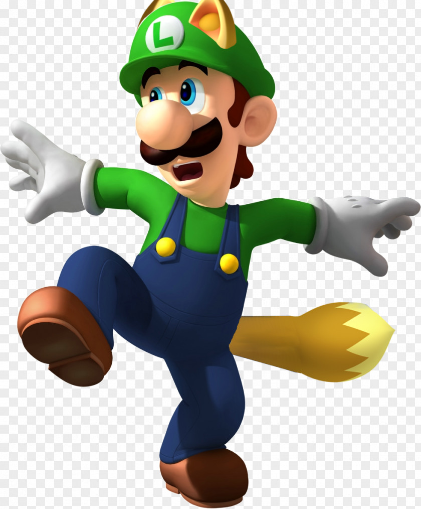 Luigi Super Mario Bros. 3D Land PNG