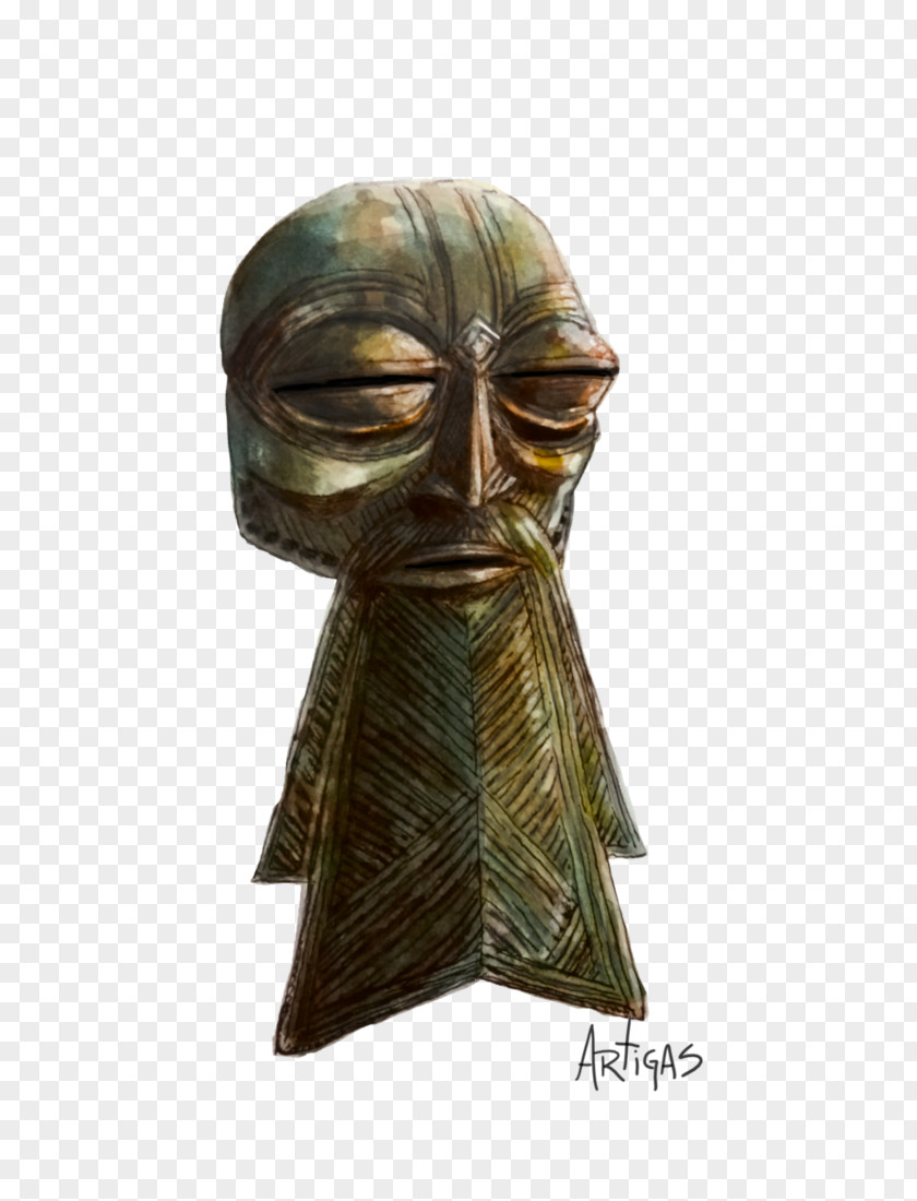 Mask Culture Quick, Draw! Bronze Cyclops Sculpture PNG