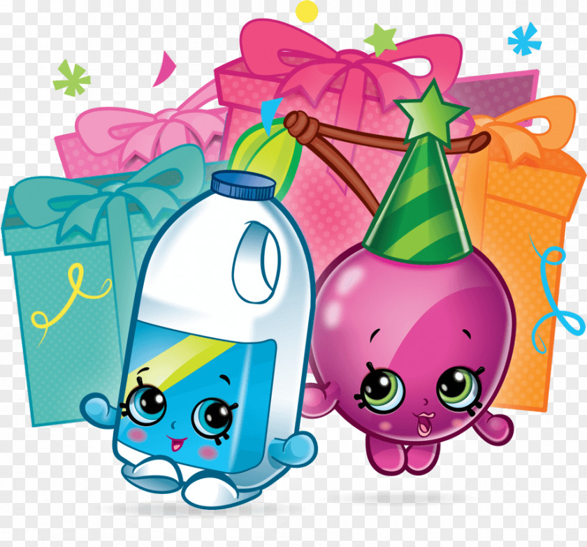 Party Shopkins Birthday Cake Clip Art PNG